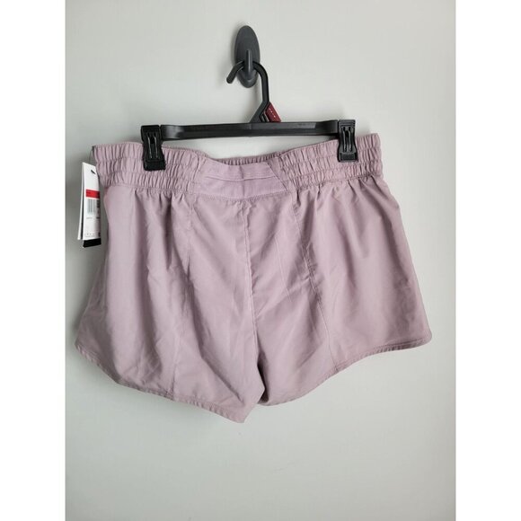 New Nike Women's Brief Lined loose Fit 3" Running Shorts Lavendar Sz XL - Picture 4 of 5